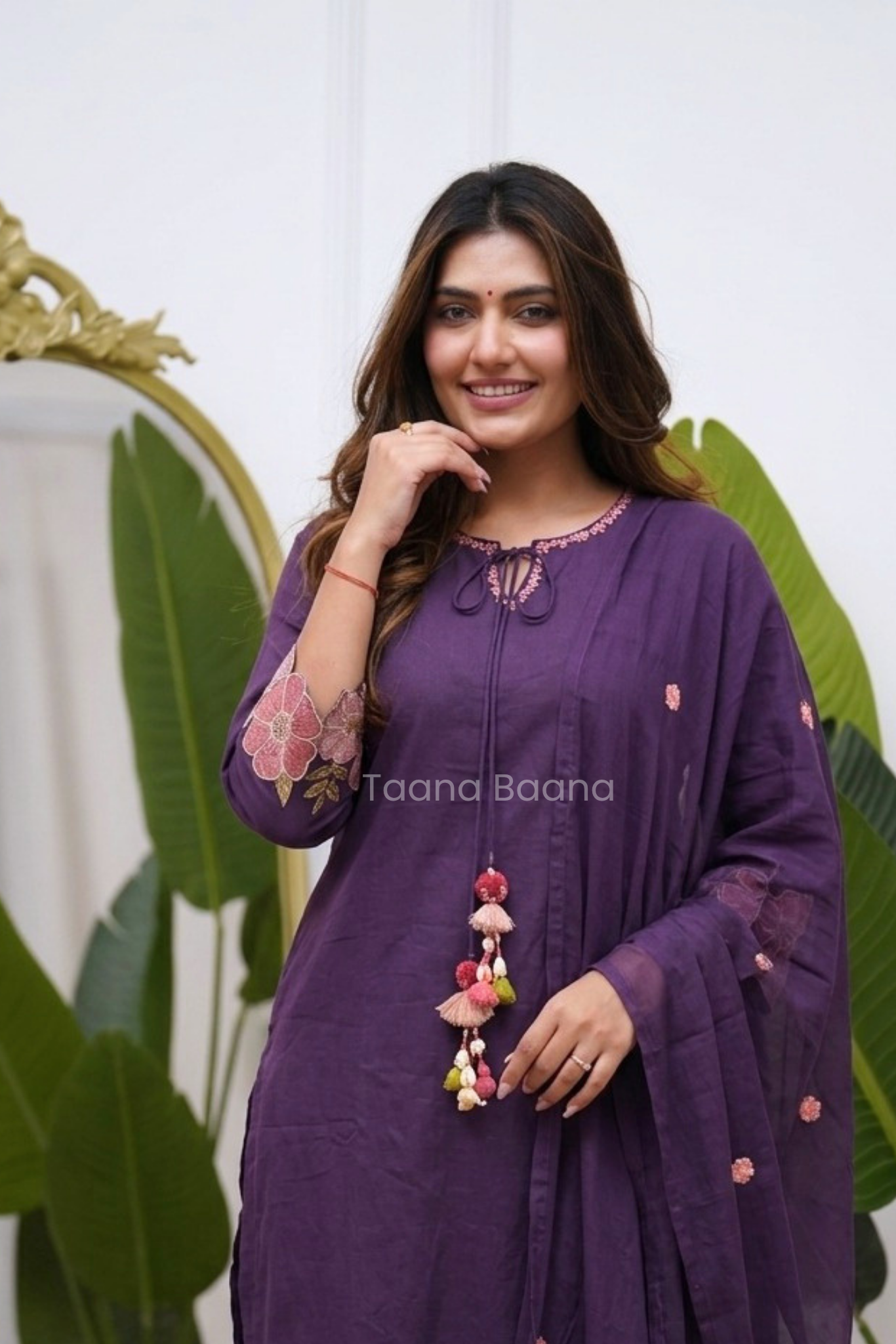 Dupatta Plazo Set