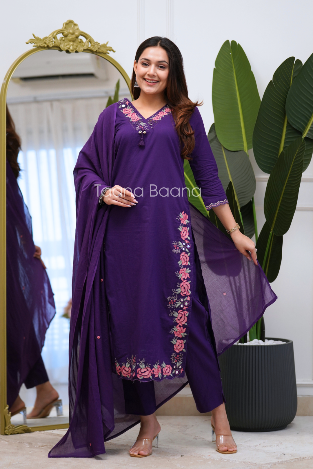 Dupatta Pant Set