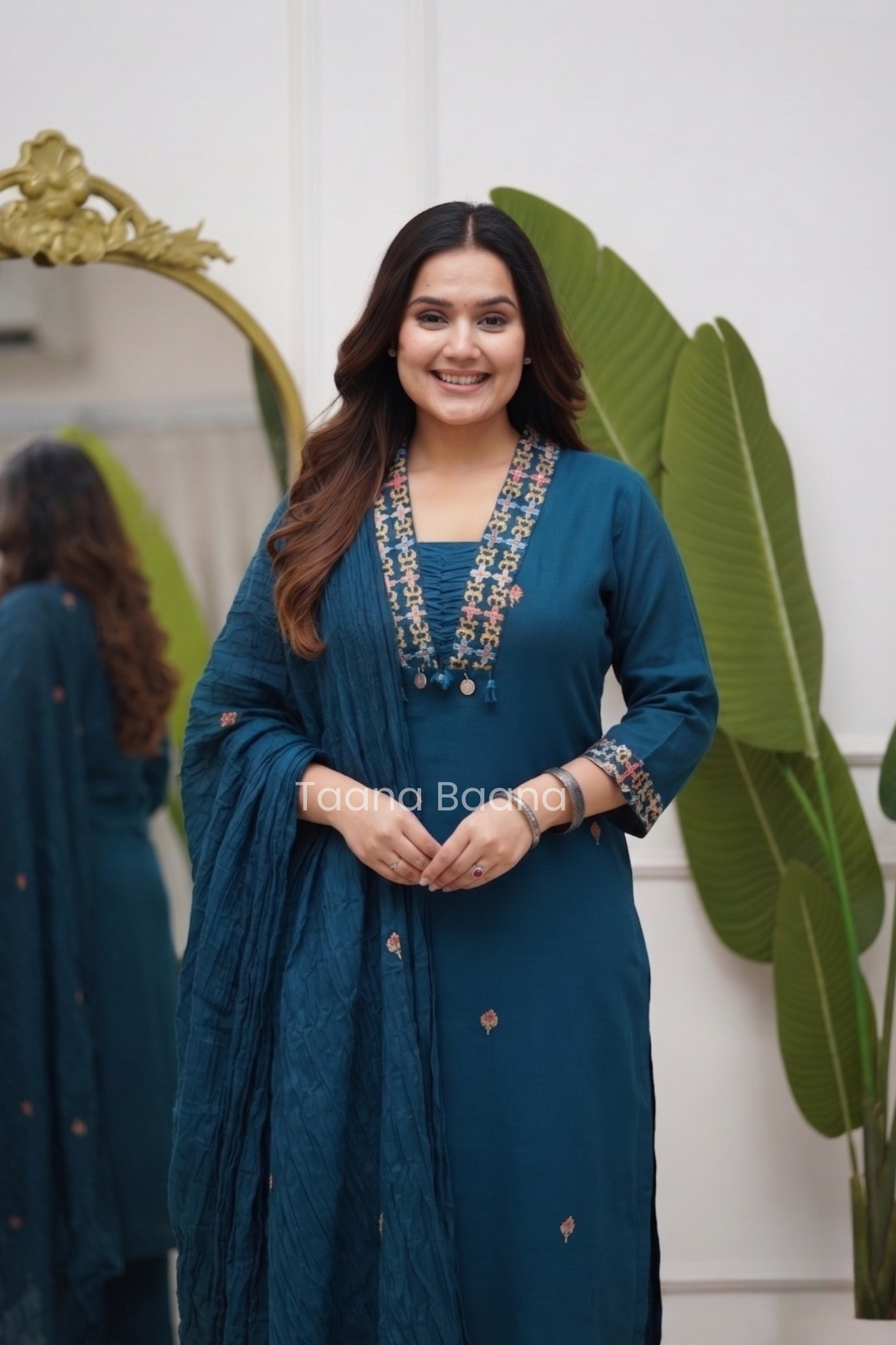 Dupatta Pant Set