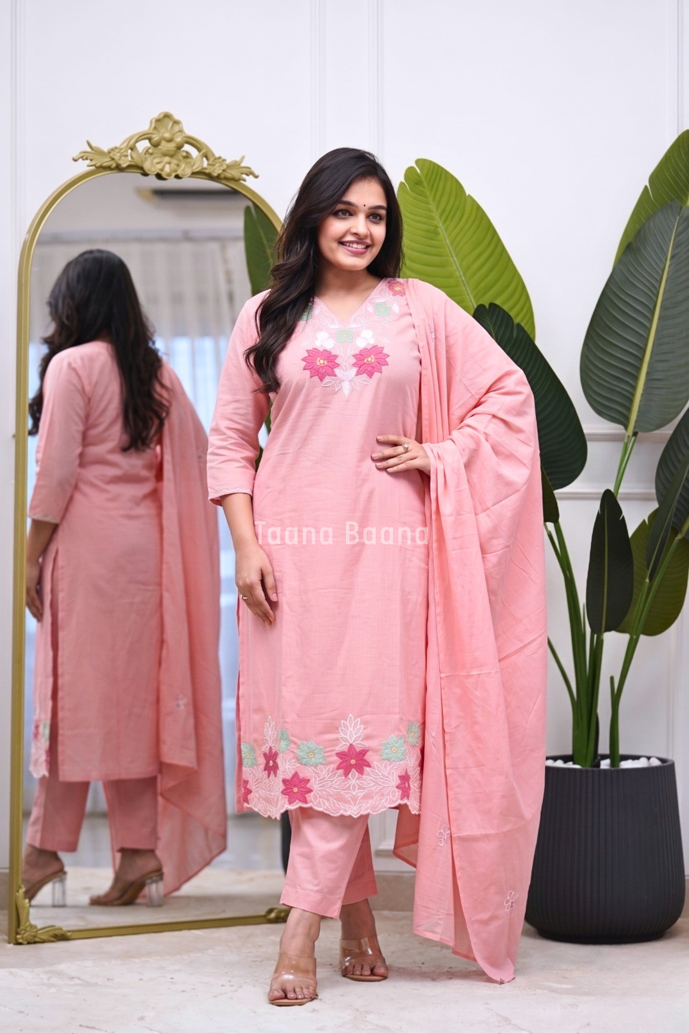 Dupatta Pant Set