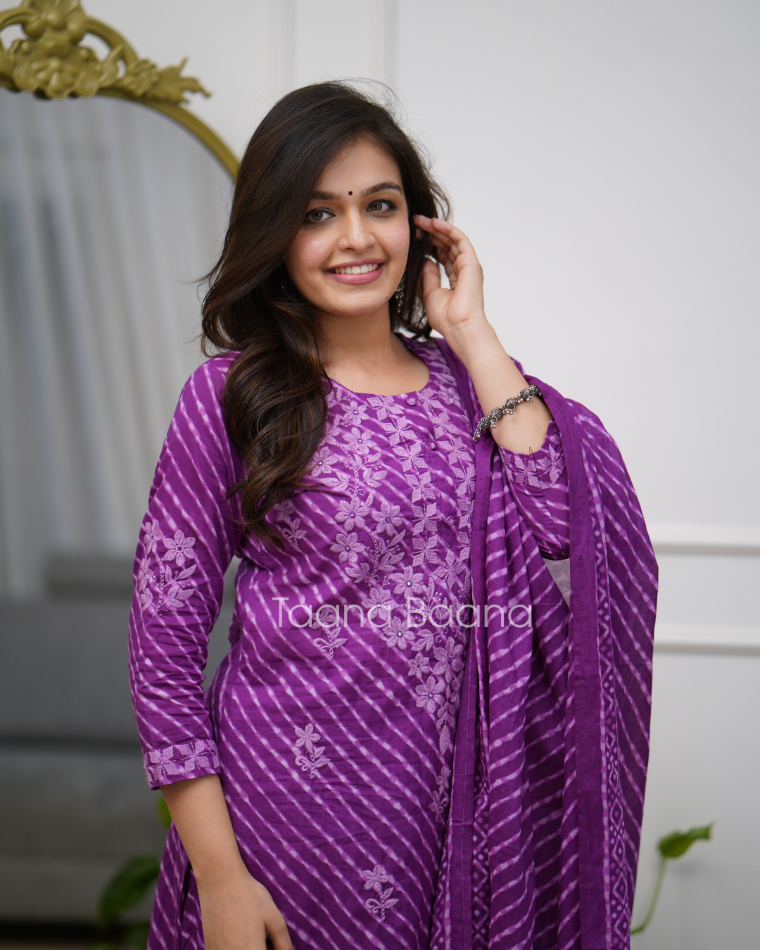Dupatta Pant Set