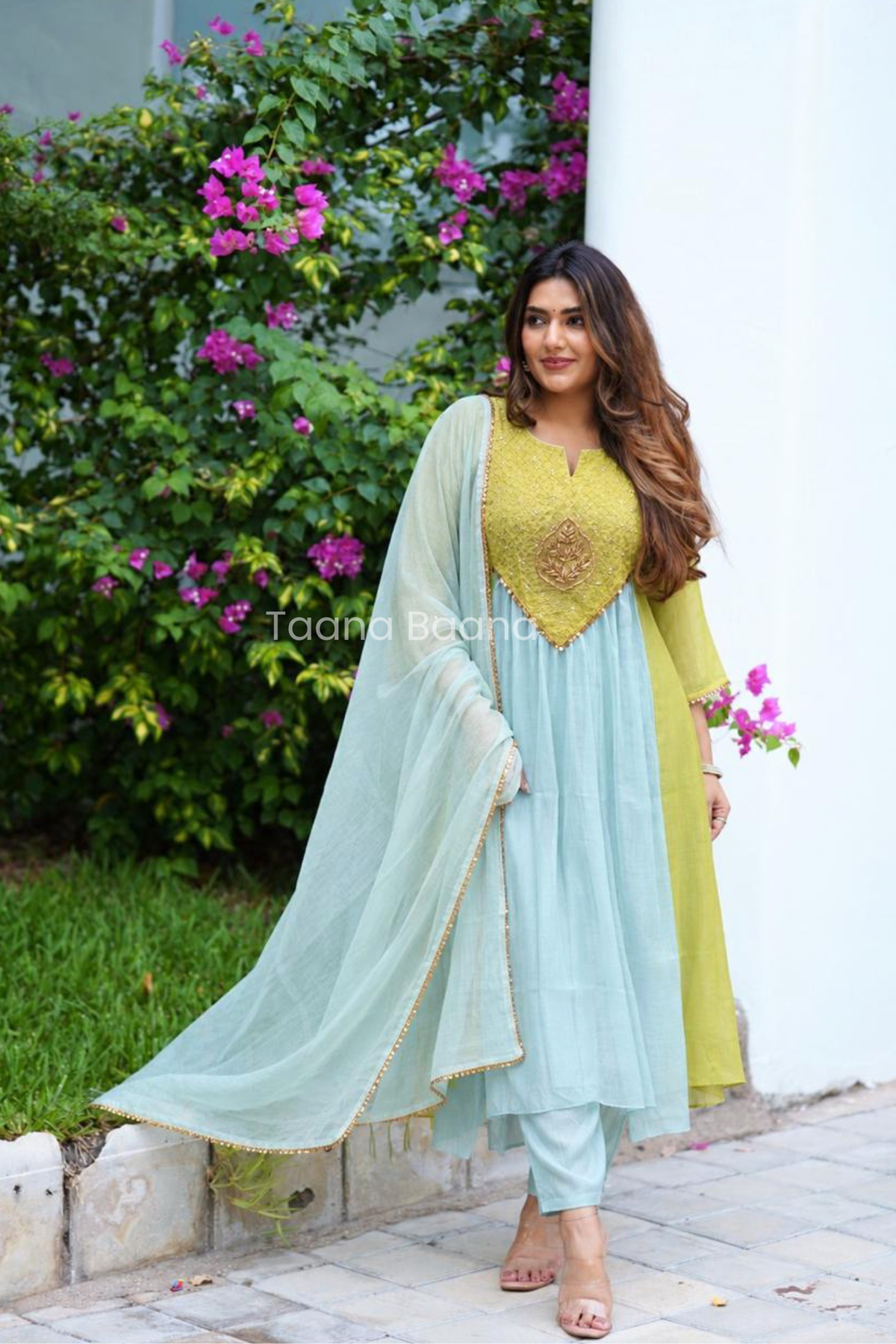 Dupatta Pant Set