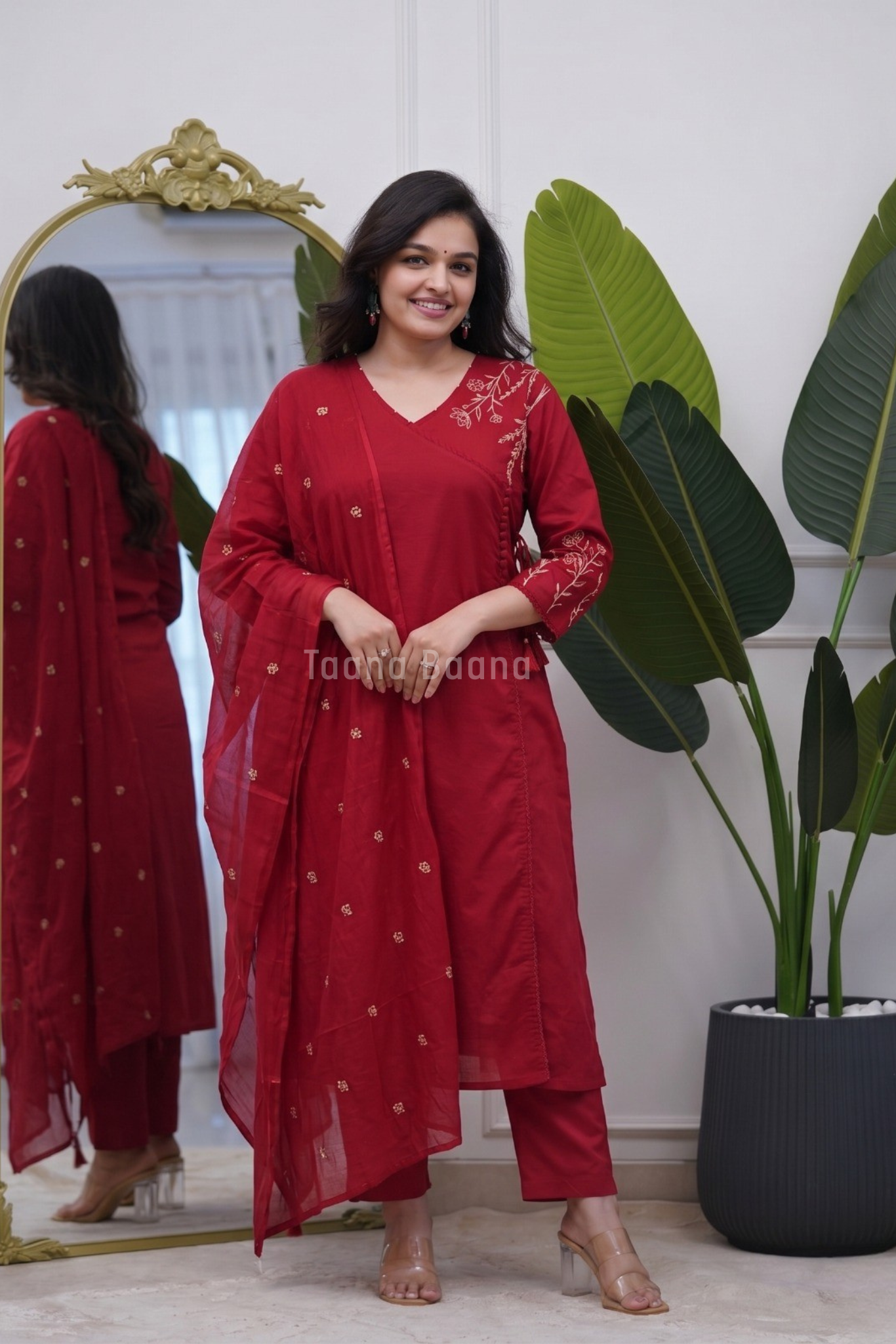 Dupatta Pant Set