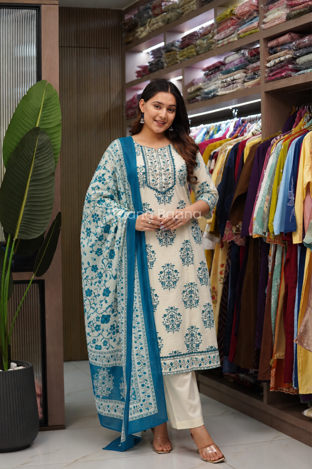 Dupatta Pant Set