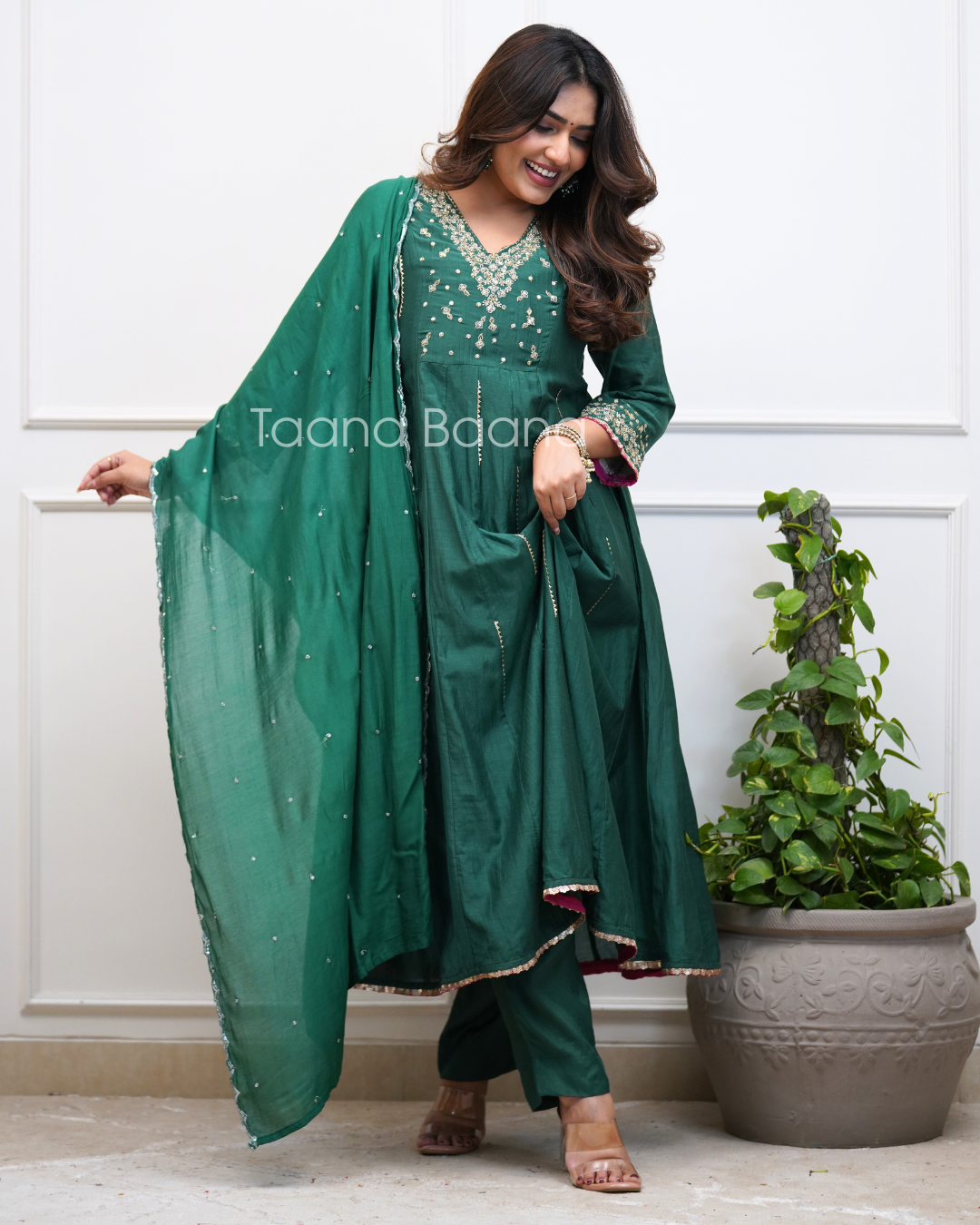 Dupatta Pant Set