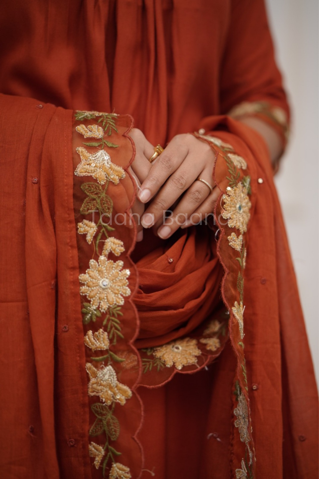 Dupatta Pant Set