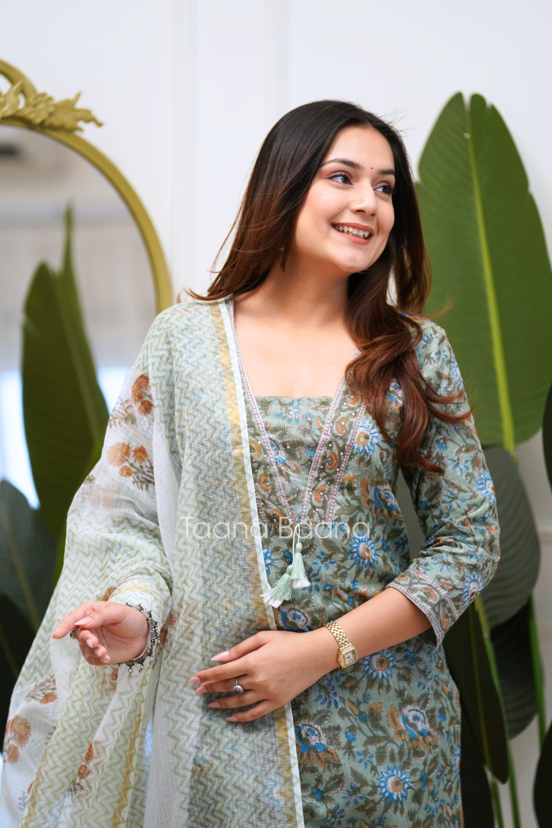 Dupatta Pant Set
