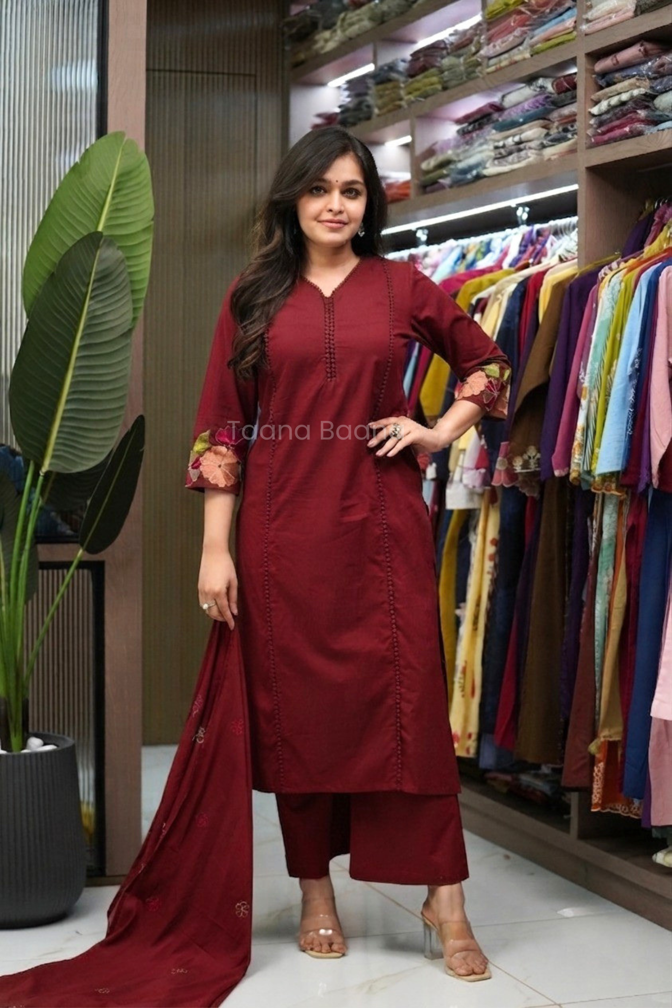 Dupatta Pant Set