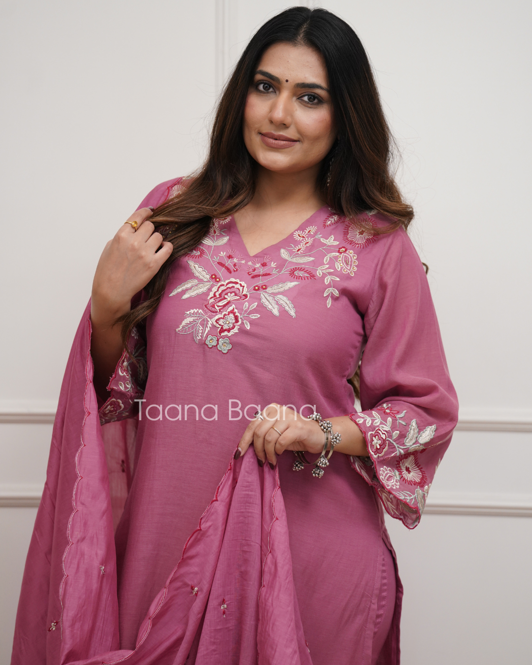 Dupatta Pant Set