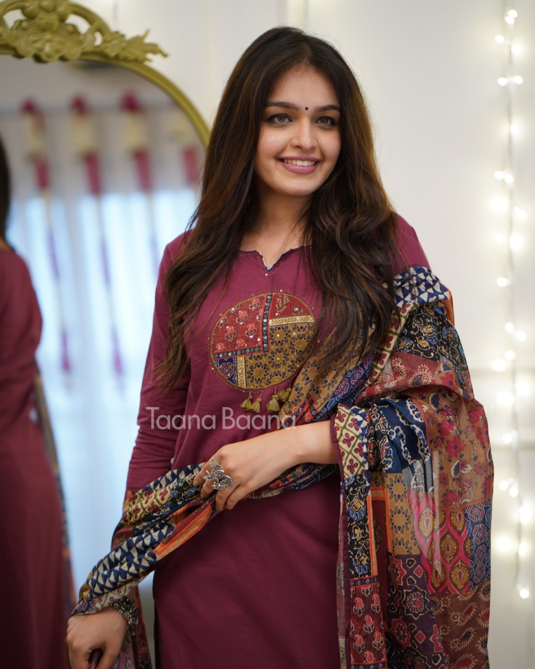 Dupatta Pants Set