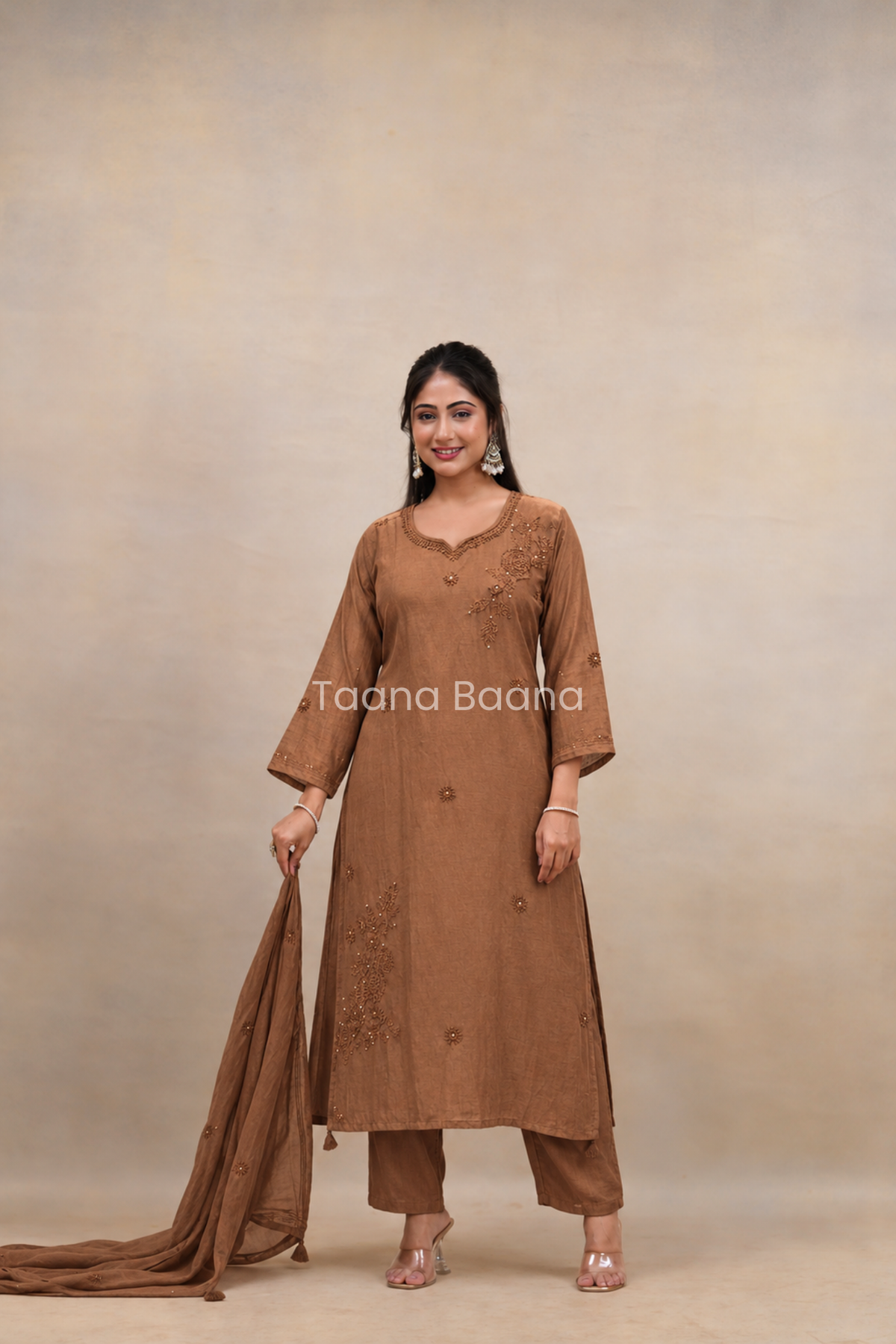Dupatta Pant Set