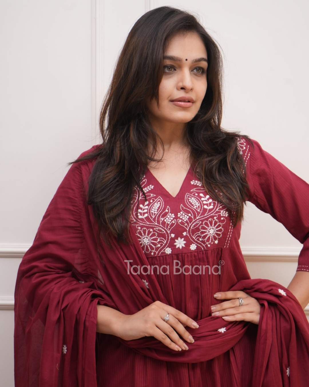 Dupatta Pant Set