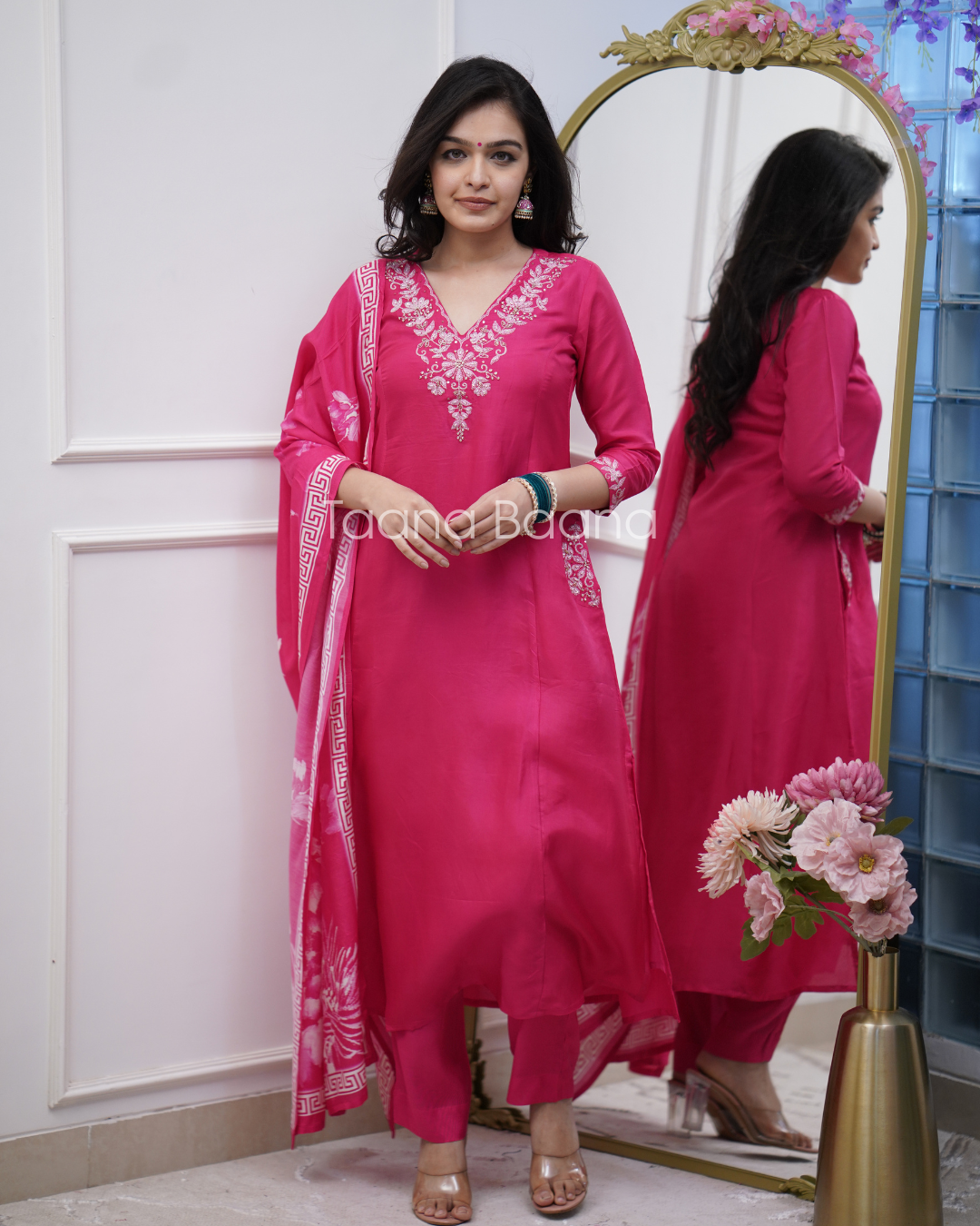 Dupatta Pant Set
