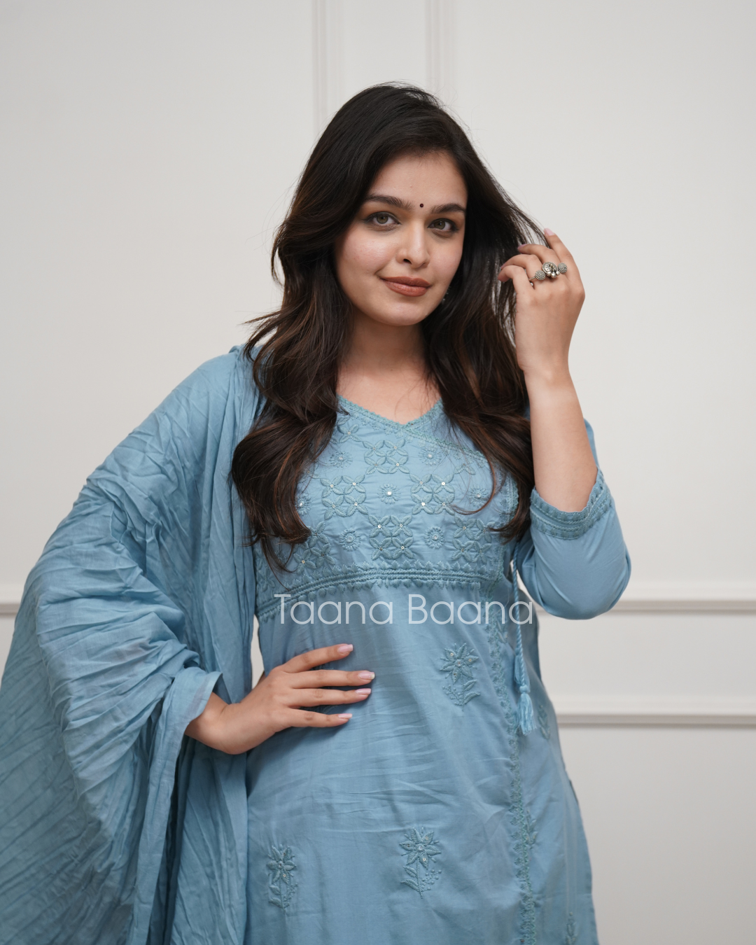 Dupatta Pant Set
