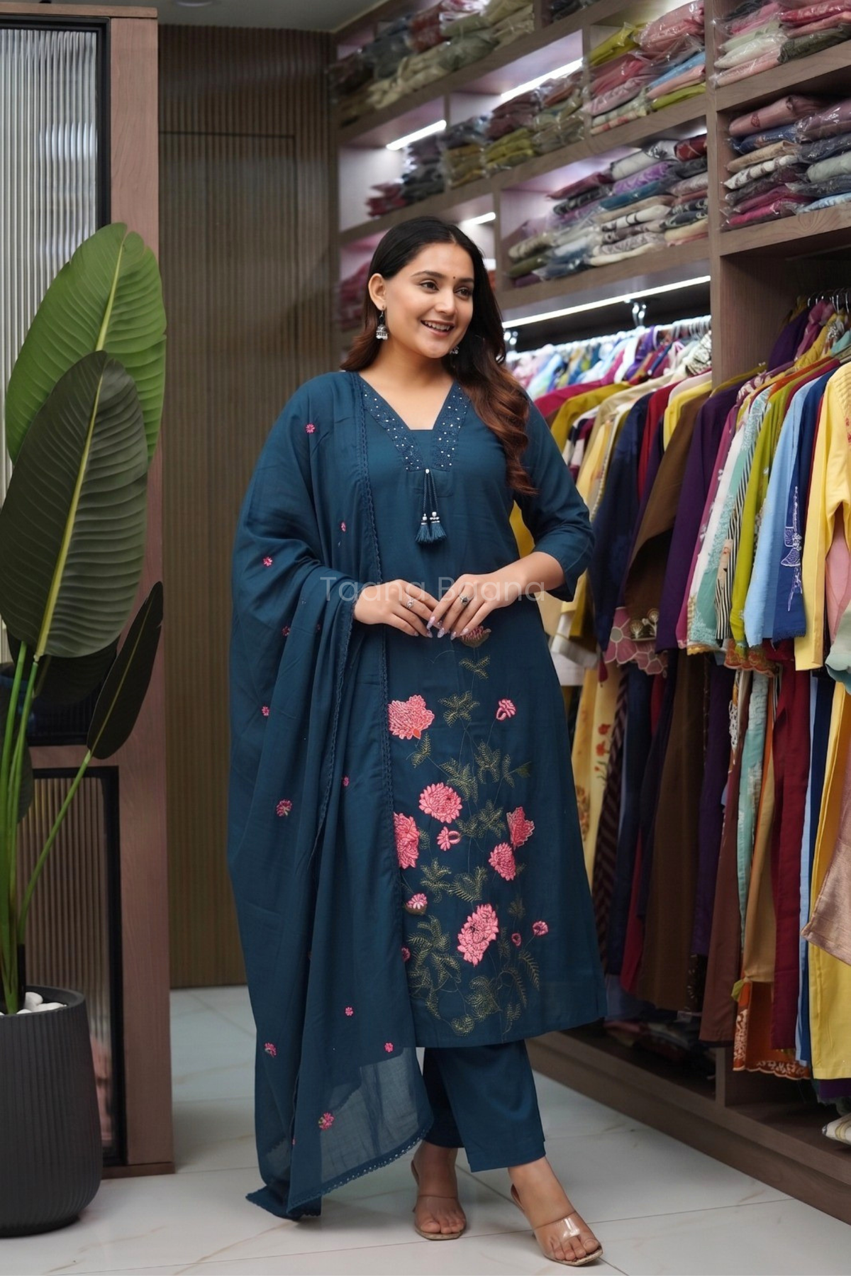 Dupatta Pant Set