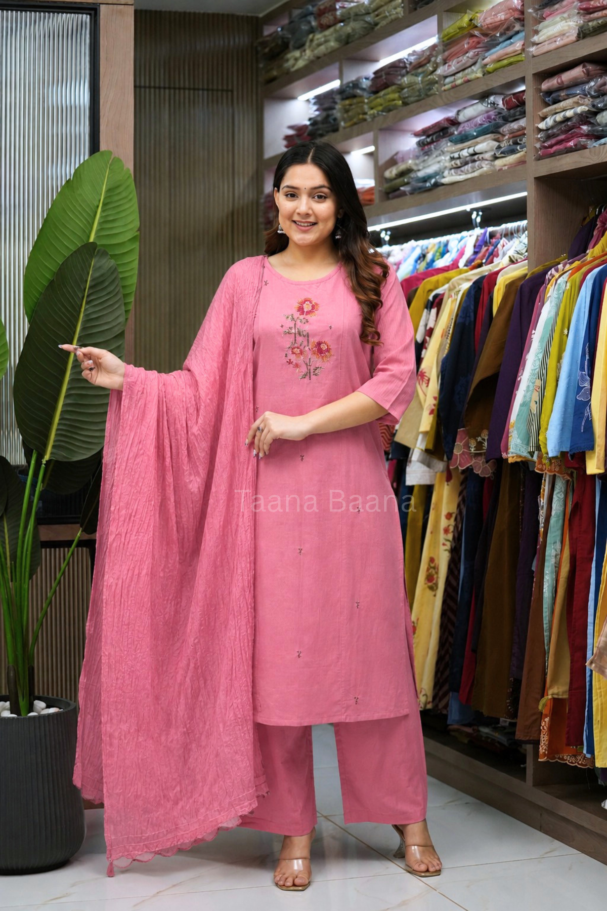 Dupatta Pant Set