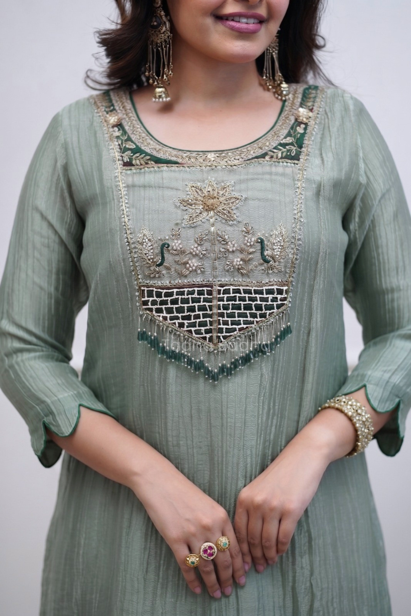 Dupatta Pant Set