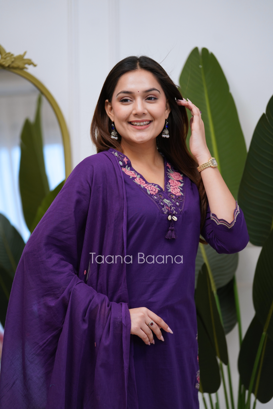 Dupatta Pant Set