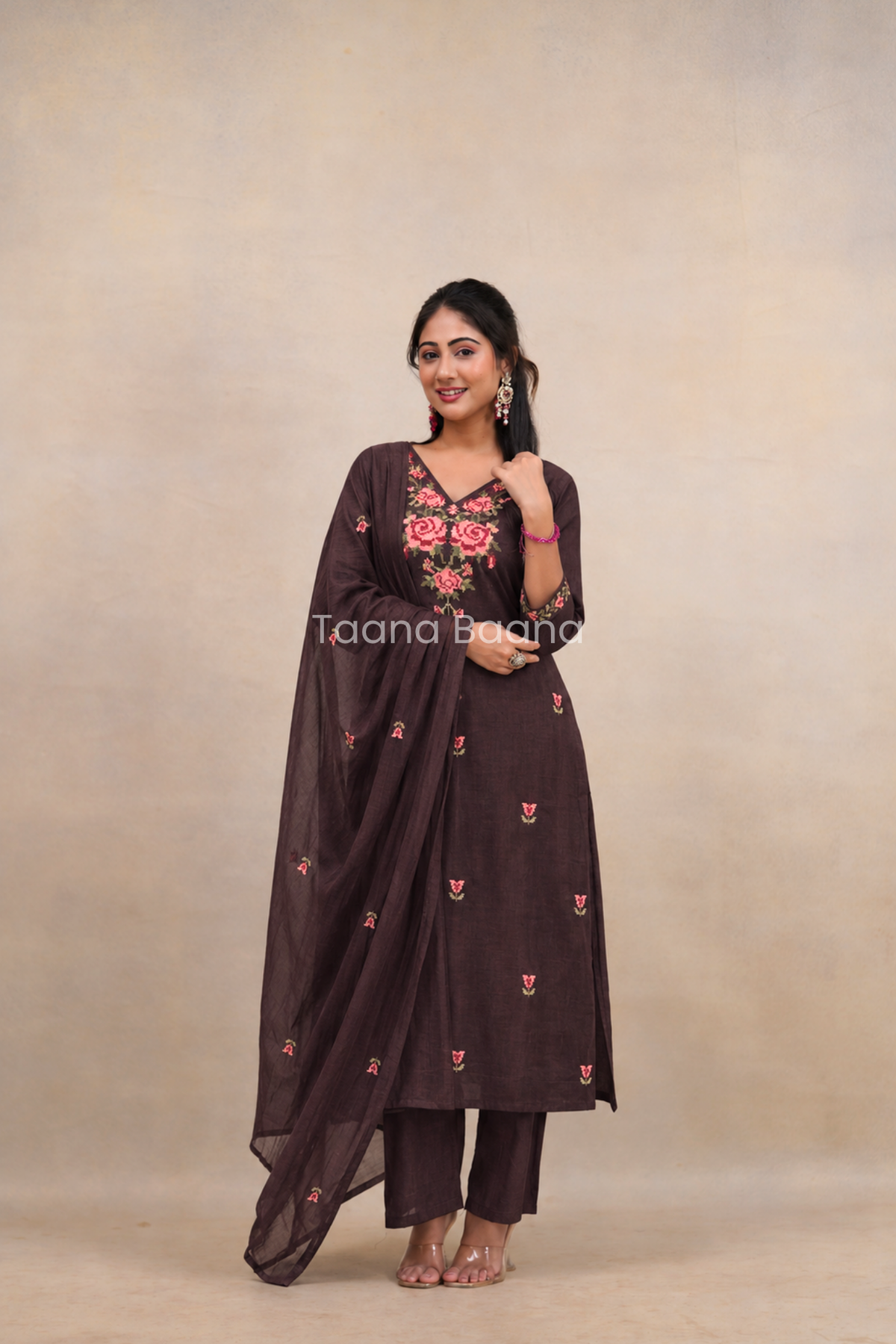 Dupatta Pant Set