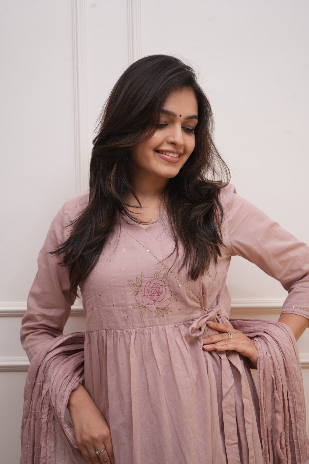 Dupatta Pant Set