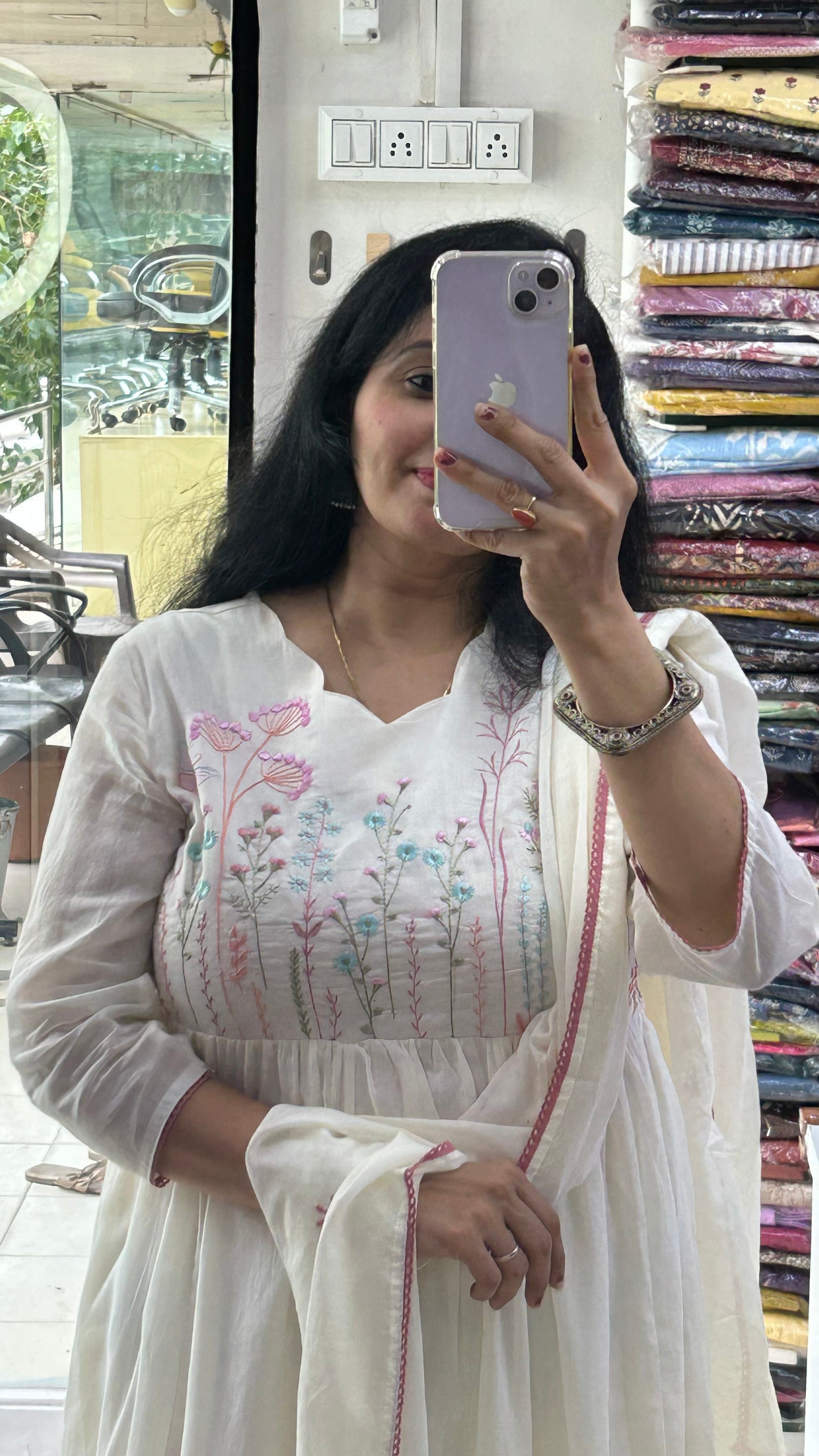 Dupatta Pant Set