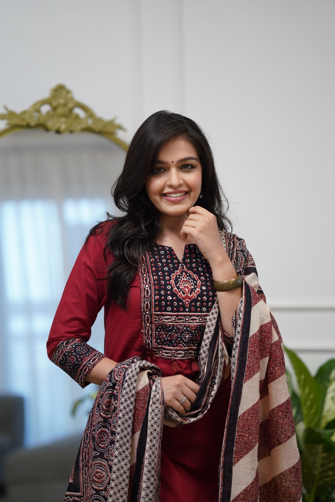 Dupatta Pant Set