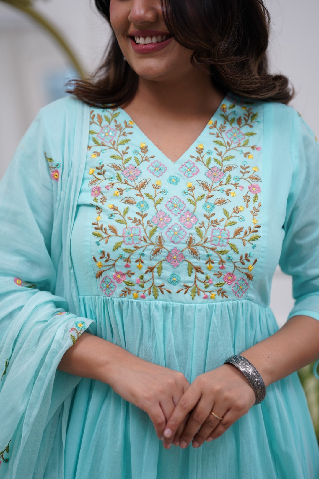 Dupatta Pant Set
