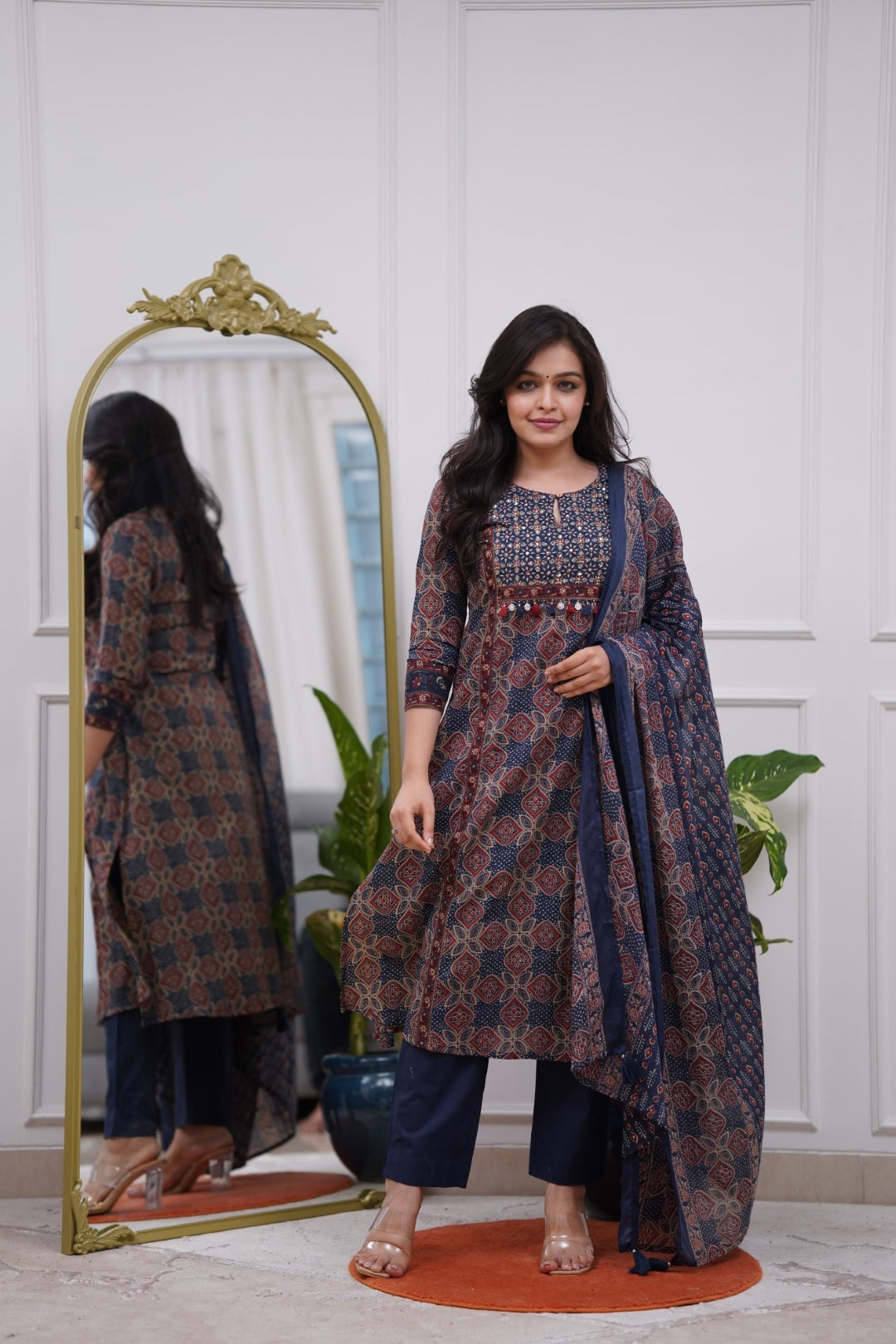 Dupatta Pant Set