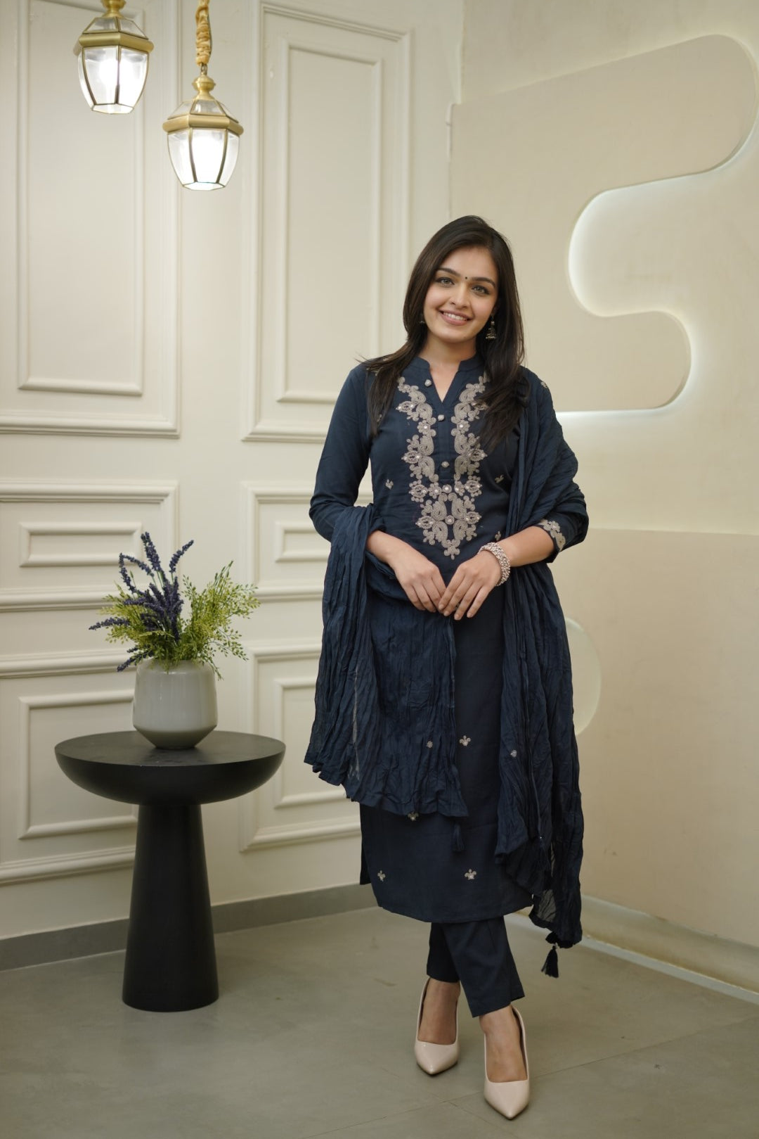 Dupatta Pant Set