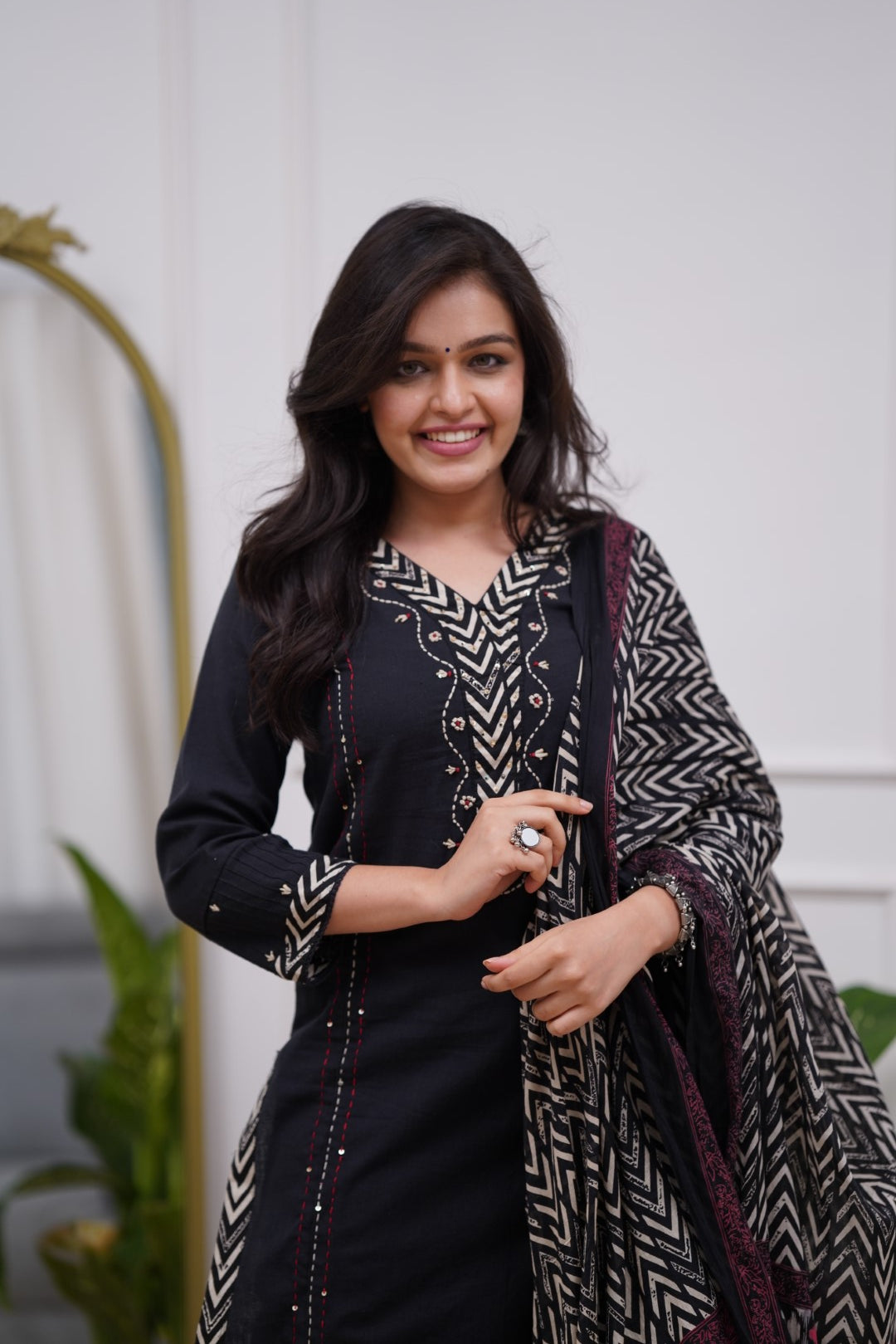 Dupatta Pant Set