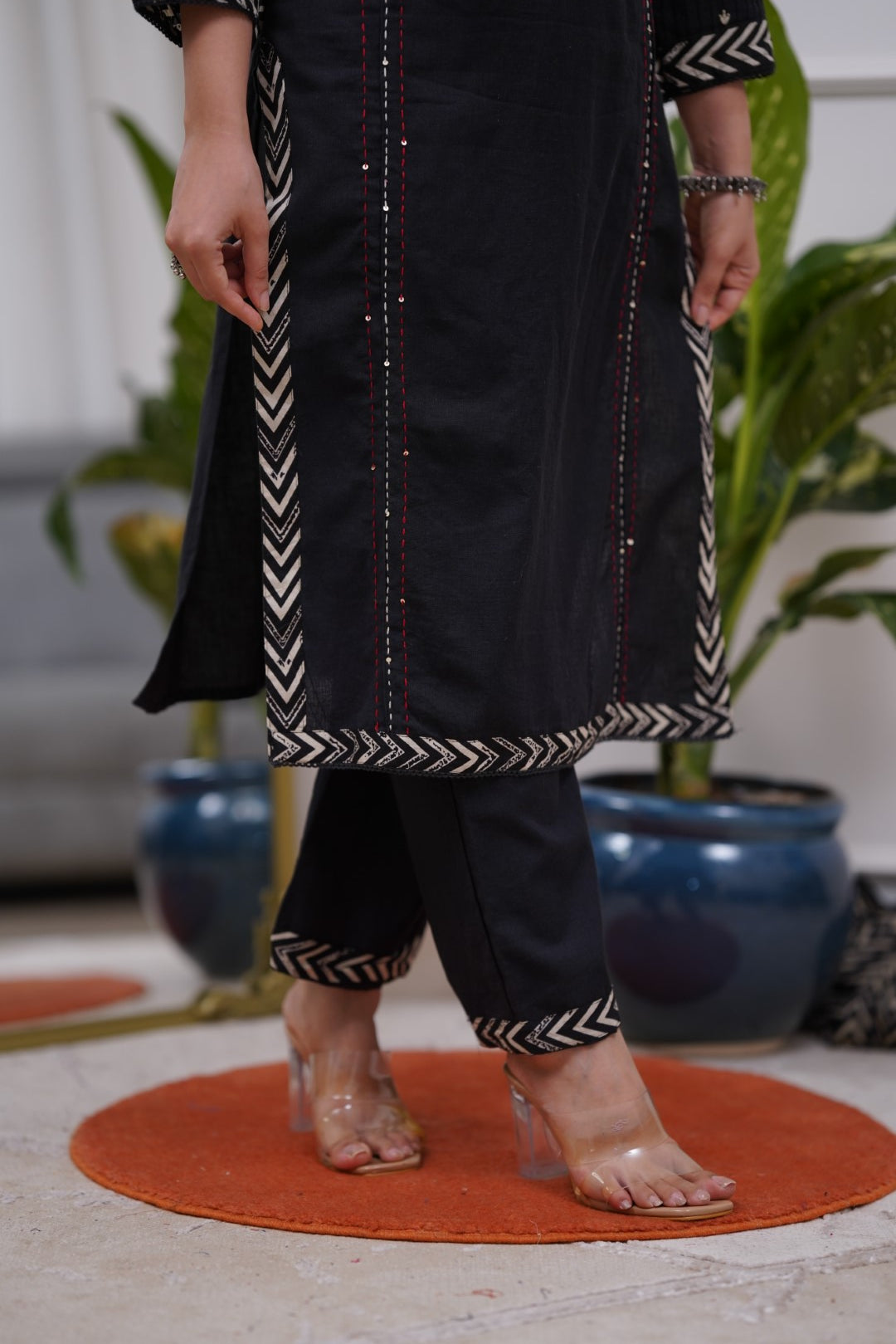Dupatta Pant Set