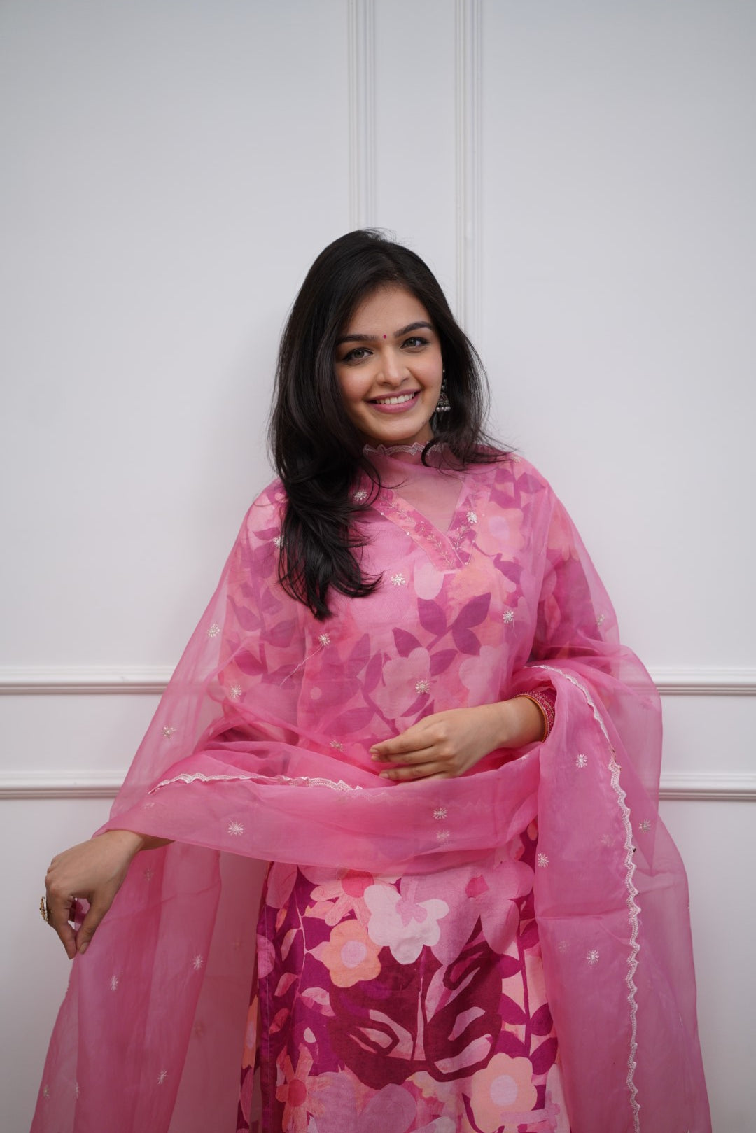 Dupatta Pants Set