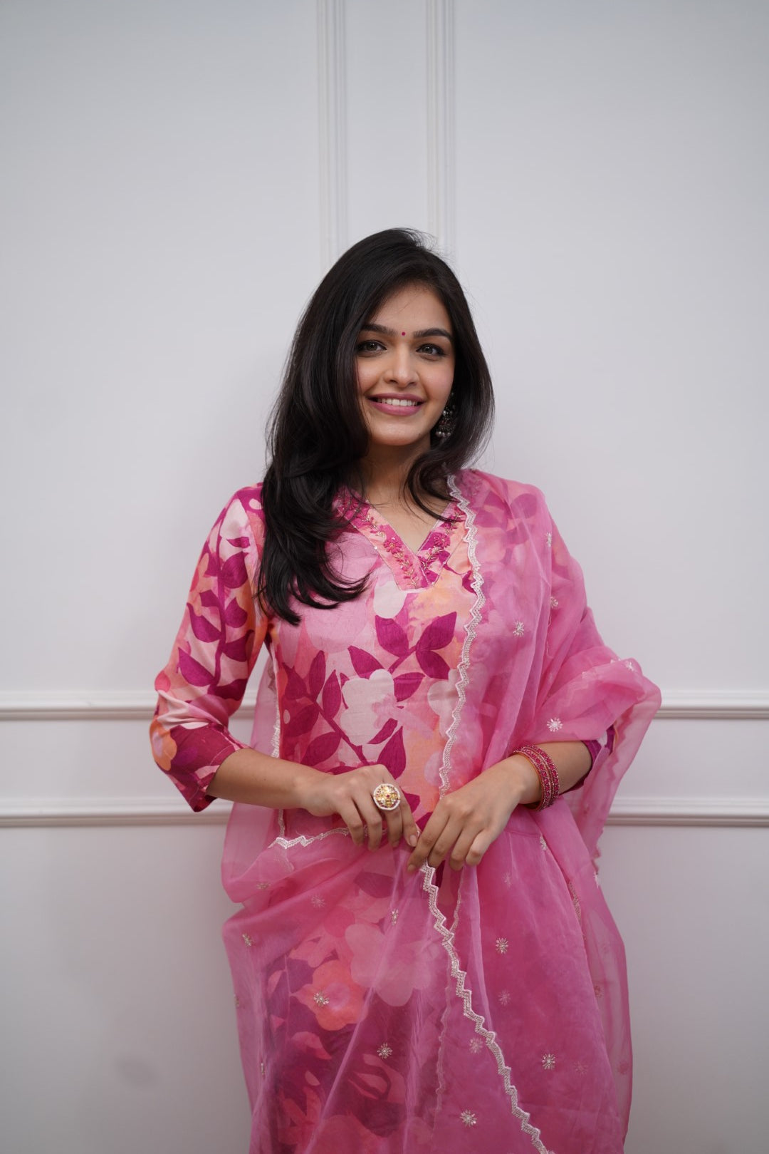 Dupatta Pants Set