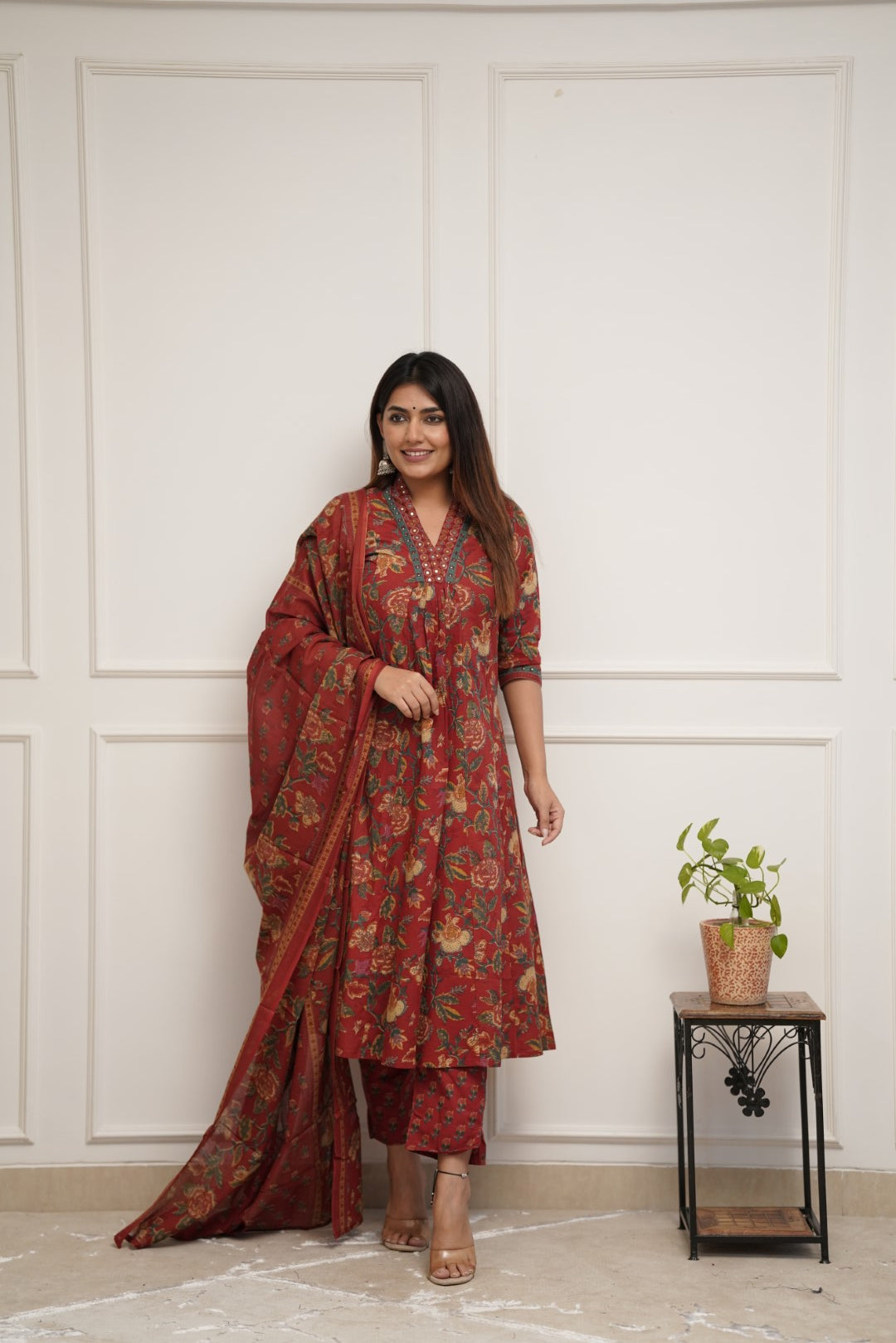 Dupatta Pant Set