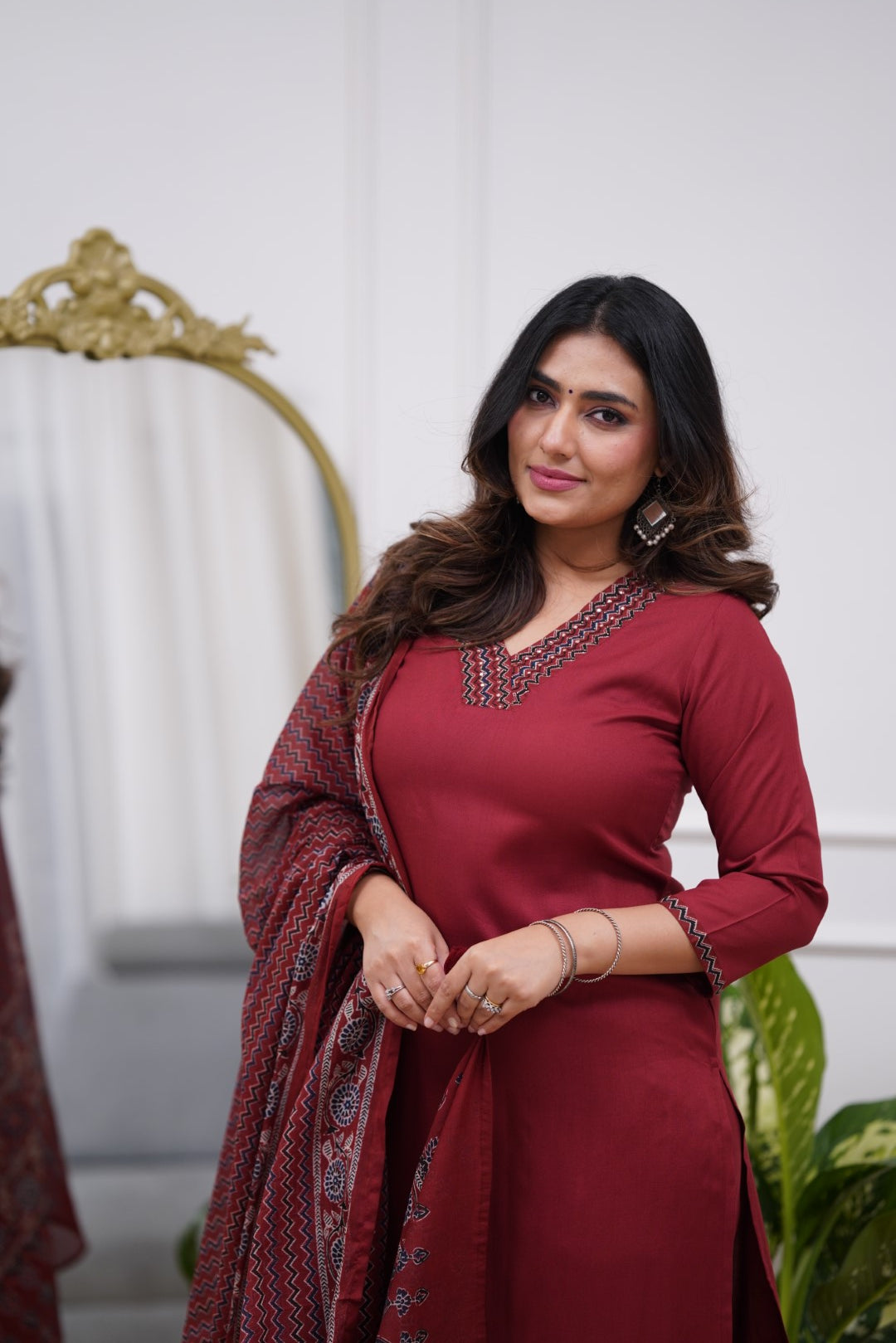 Dupatta Pant Set