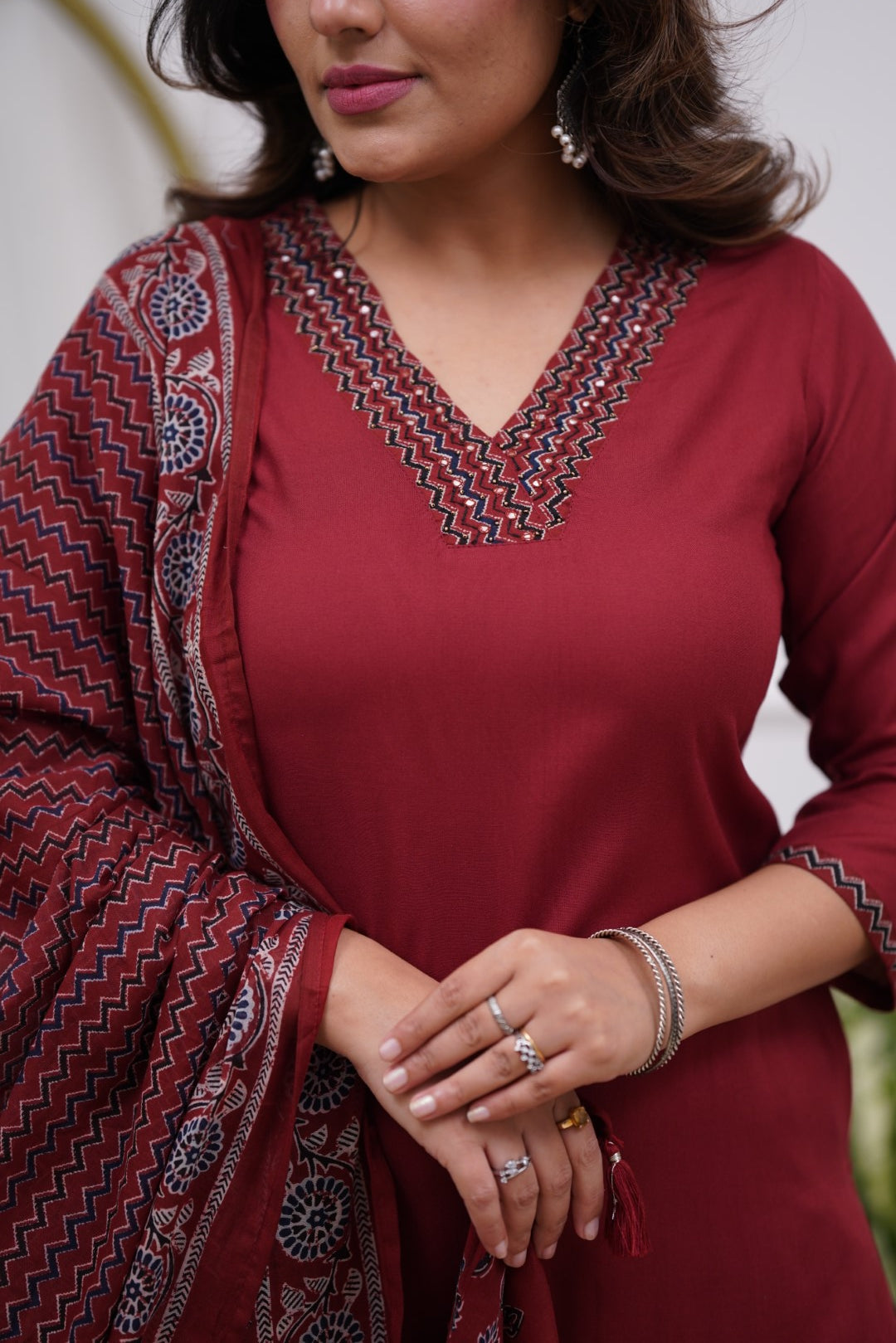 Dupatta Pant Set