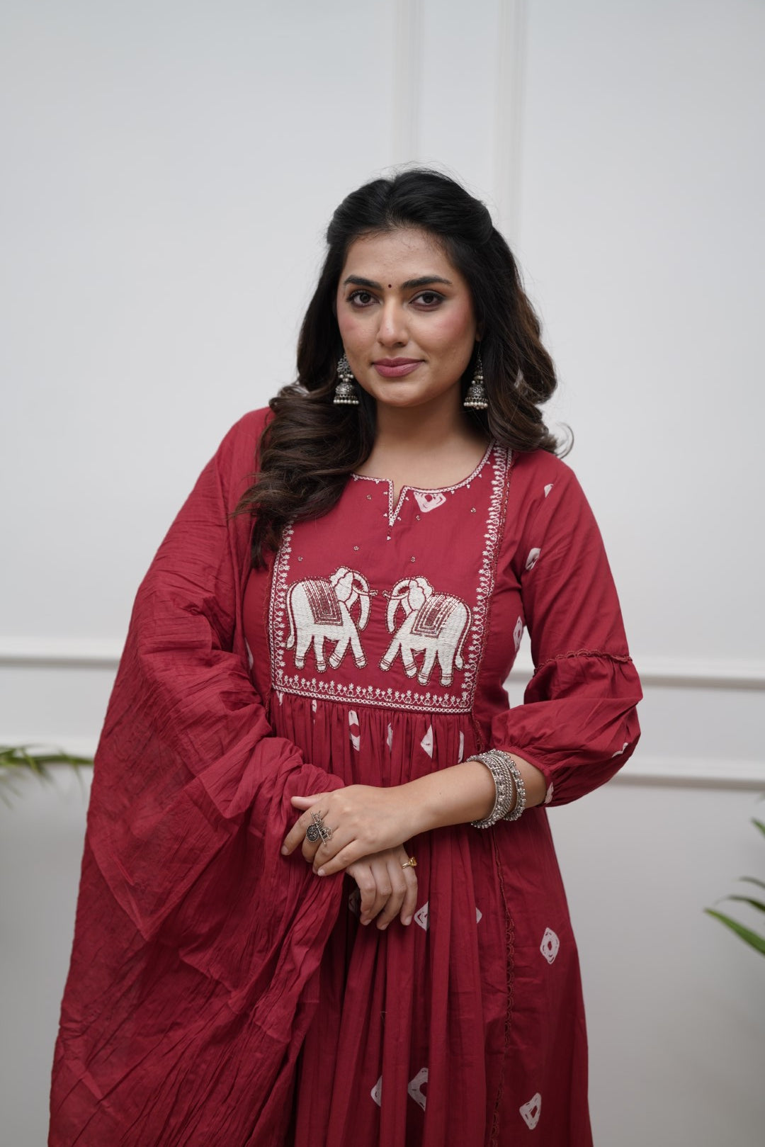 Dupatta Pants Set