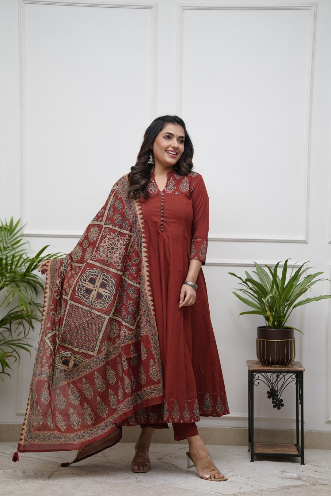 Dupatta Pant Set
