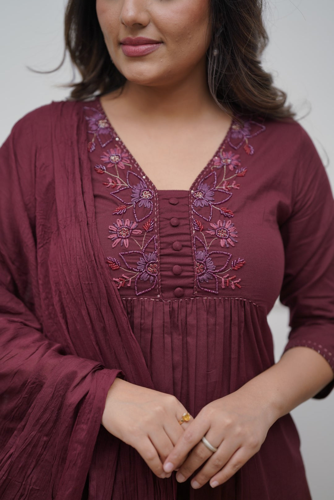 Dupatta Pant Set