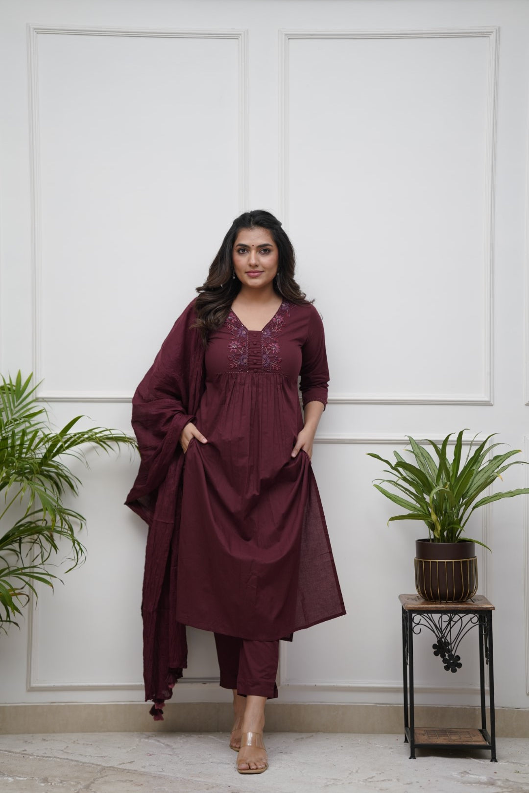 Dupatta Pant Set