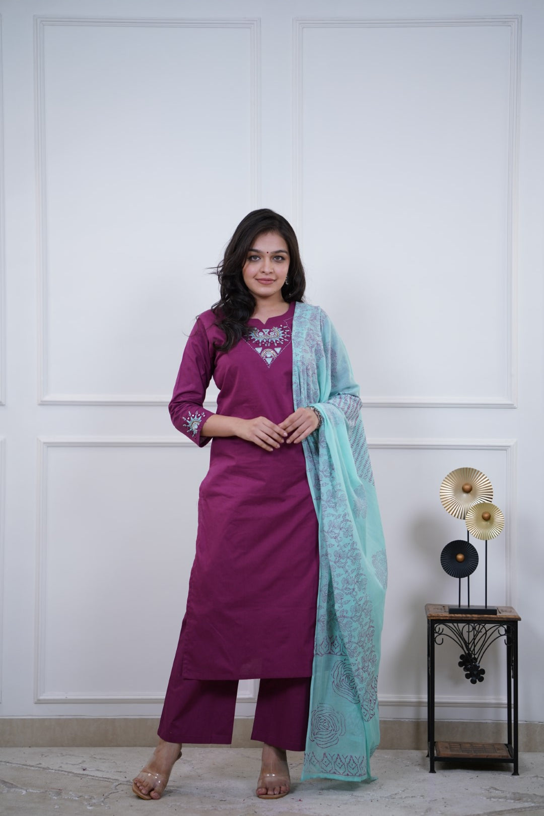 Dupatta Pant Set