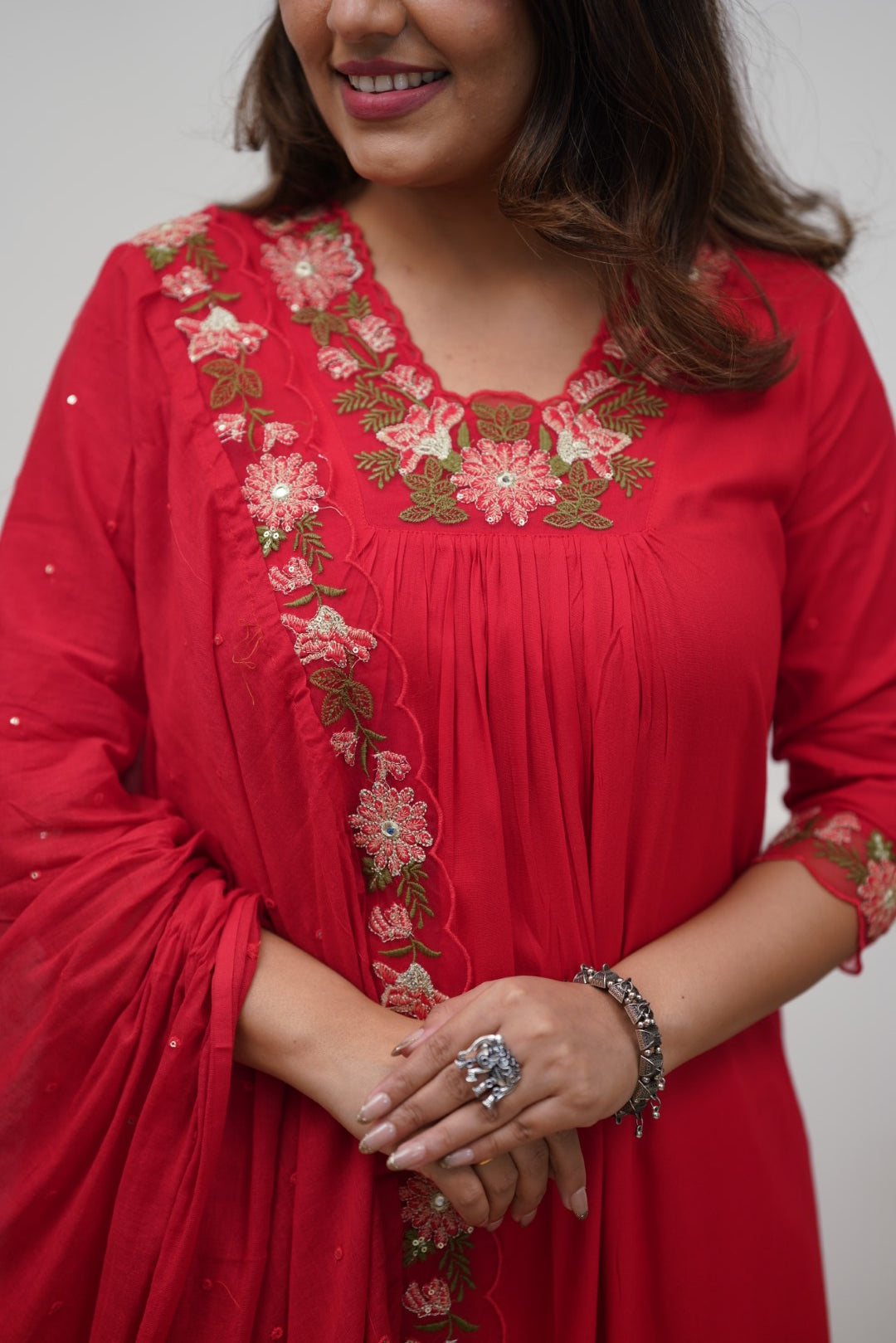 Dupatta Pant Set