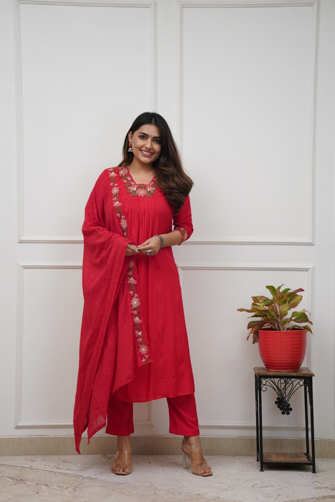 Dupatta Pant Set