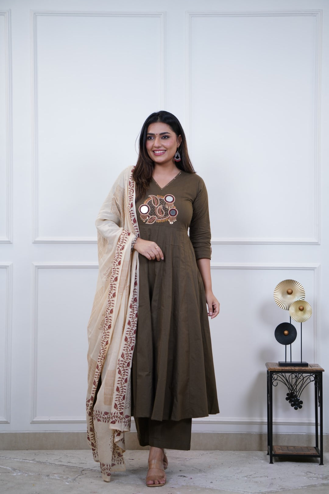 Dupatta Pant Set