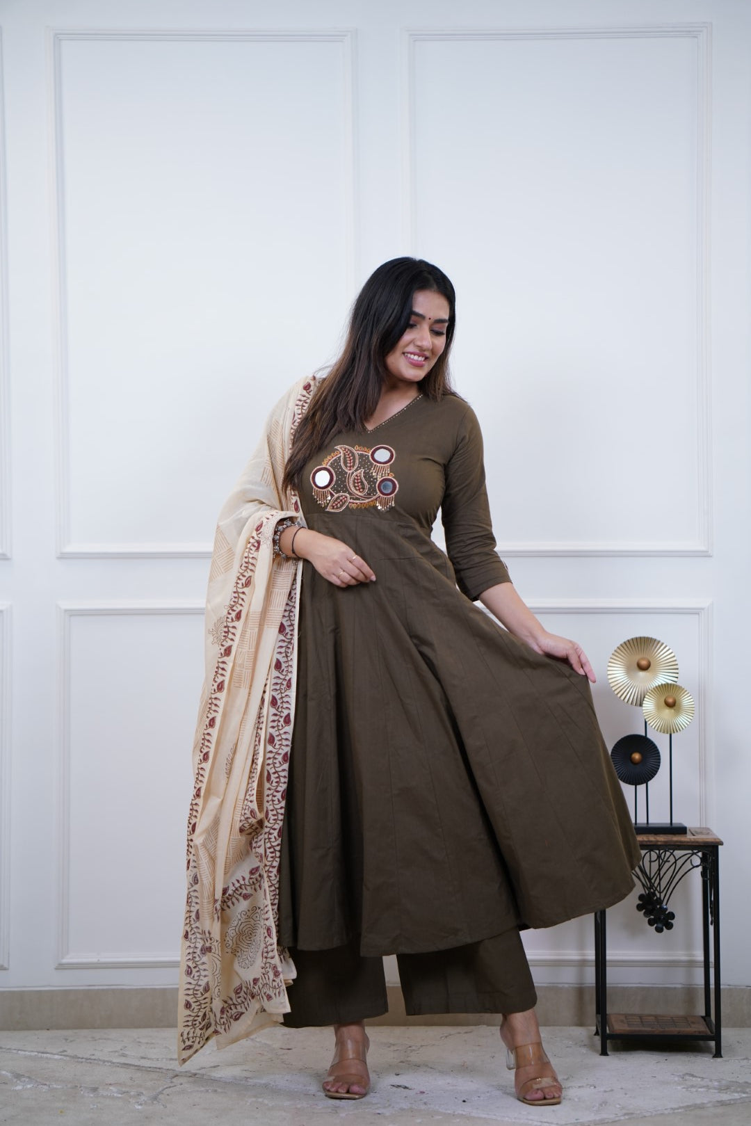 Dupatta Pant Set