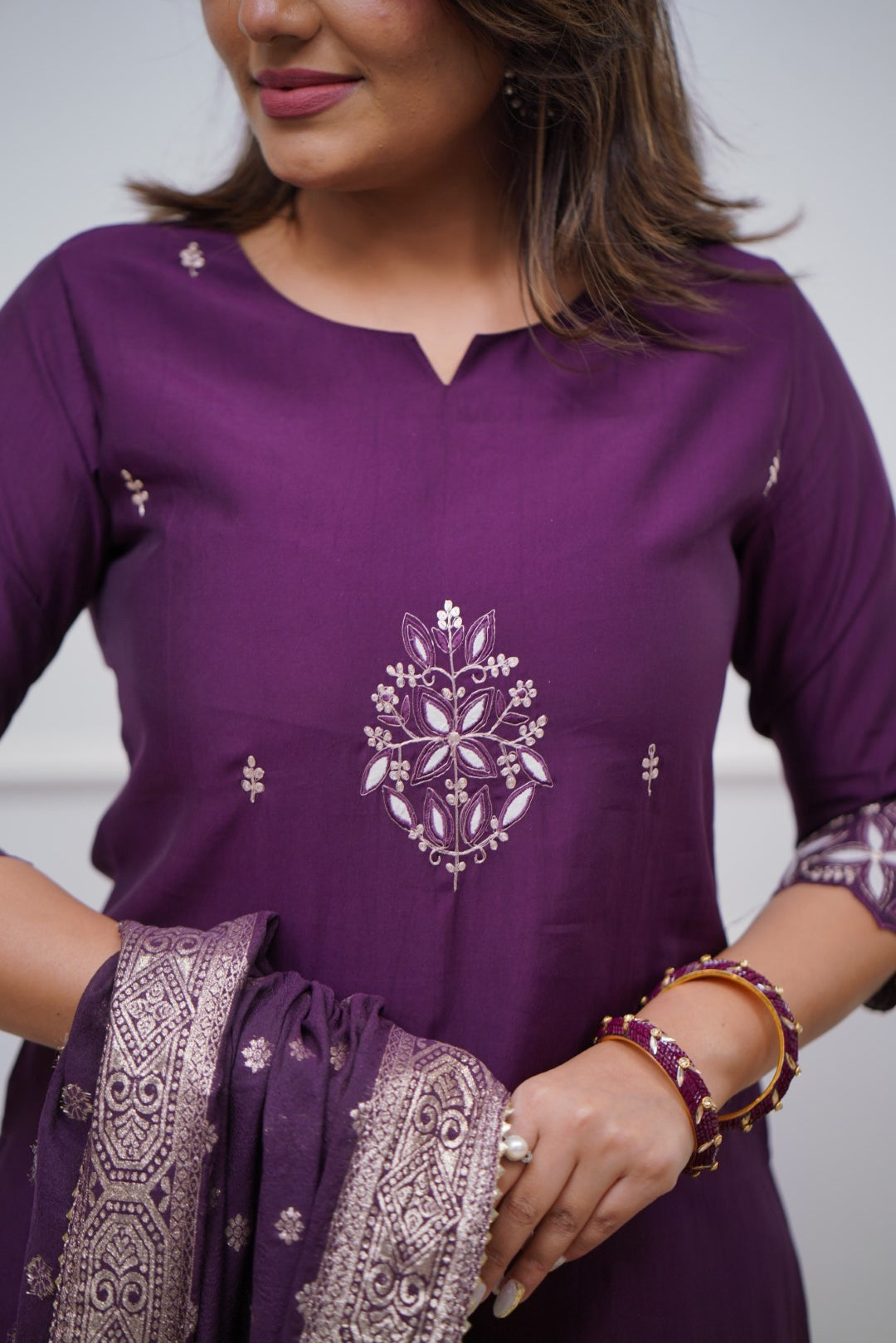 Dupatta Pant Set