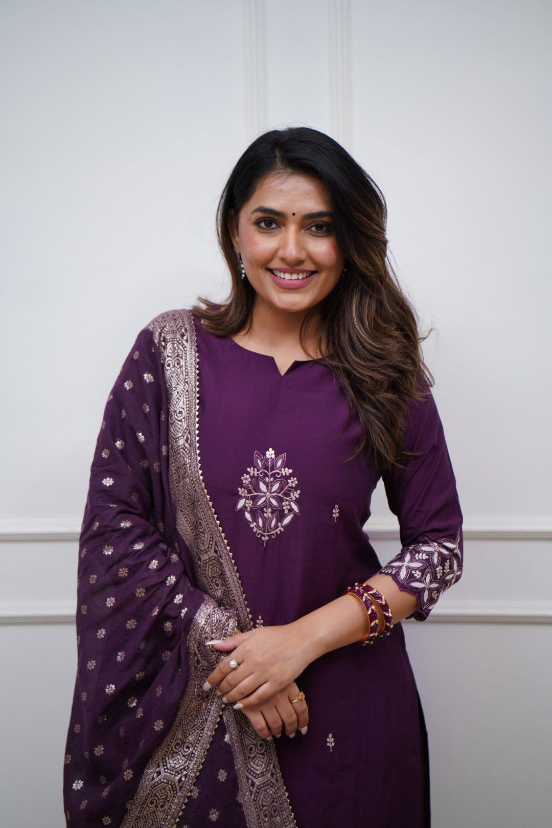 Dupatta Pant Set