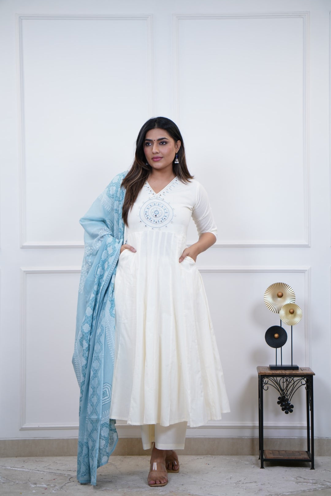Dupatta Pant Set