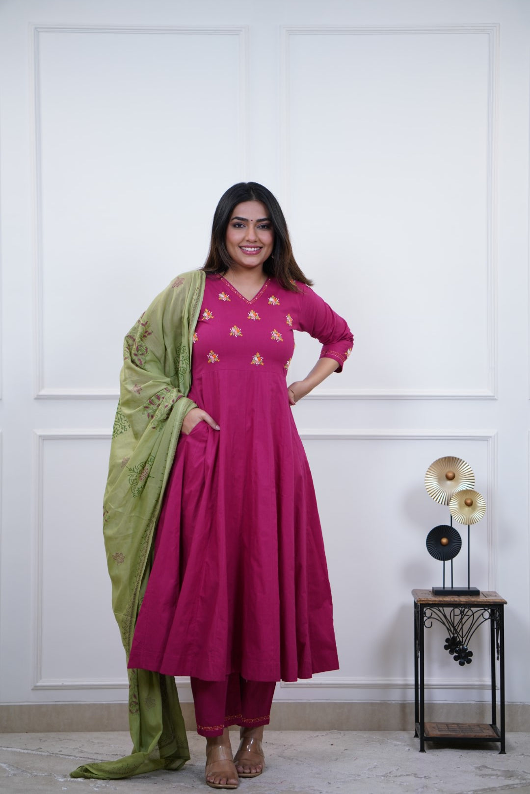 Dupatta Pant Set