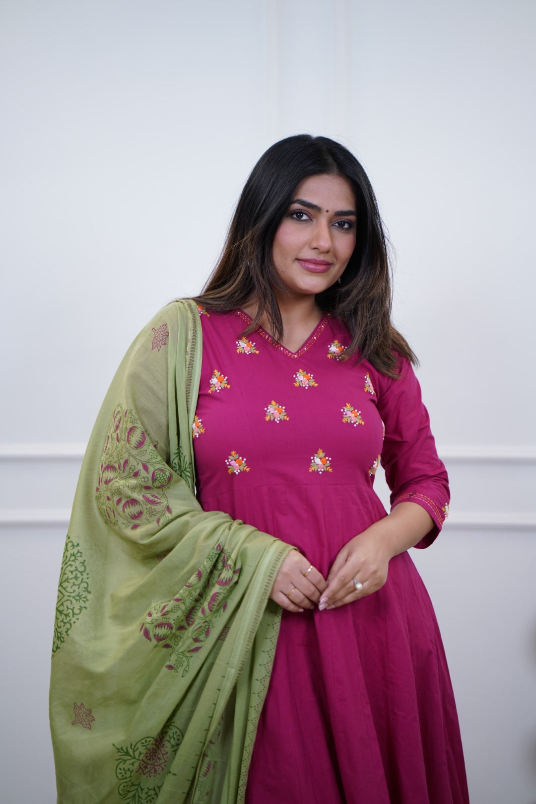 Dupatta Pant Set